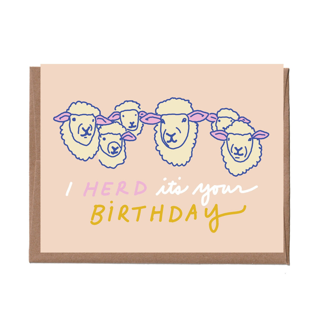 Herd Birthday Card