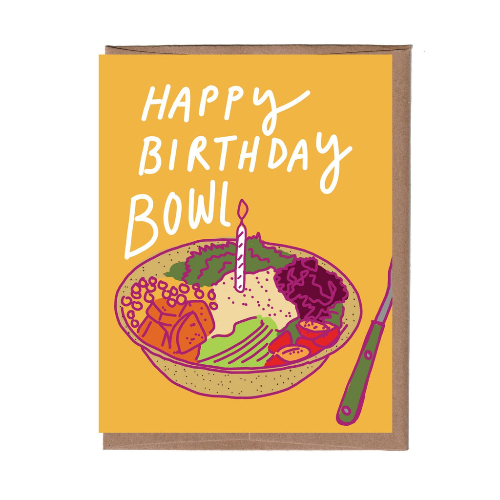 Birthday Bowl Card