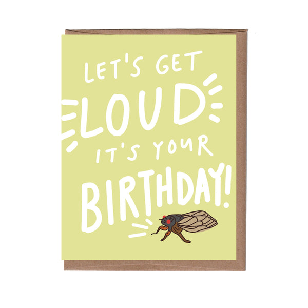 Birthday Cicada Card