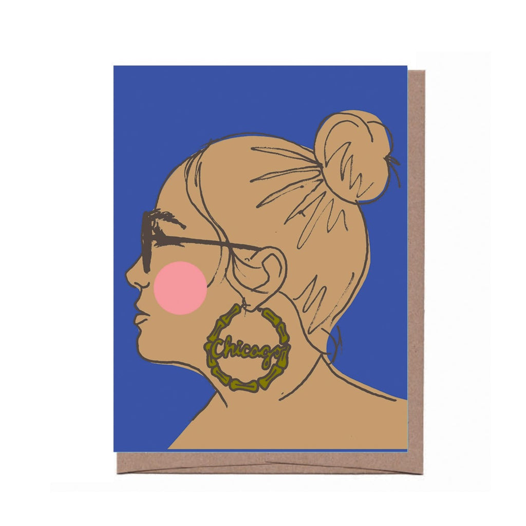City Earring Card