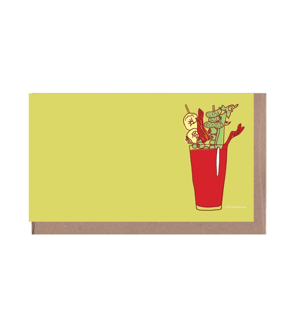 Bloody Mary Enclosure Note