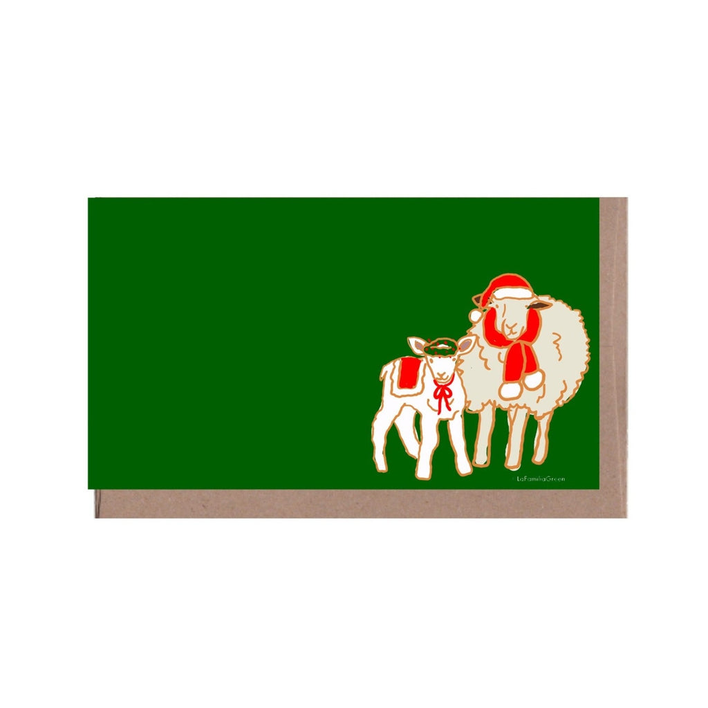 Sheep Holiday Enclosure Note