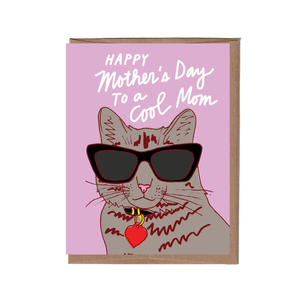 Cool Cat Mother's Day Card