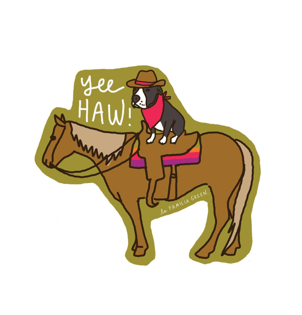 Yeehaw Sticker