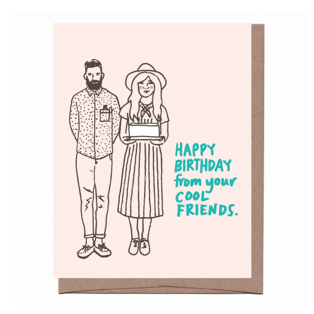 Cool Friends Birthday Card