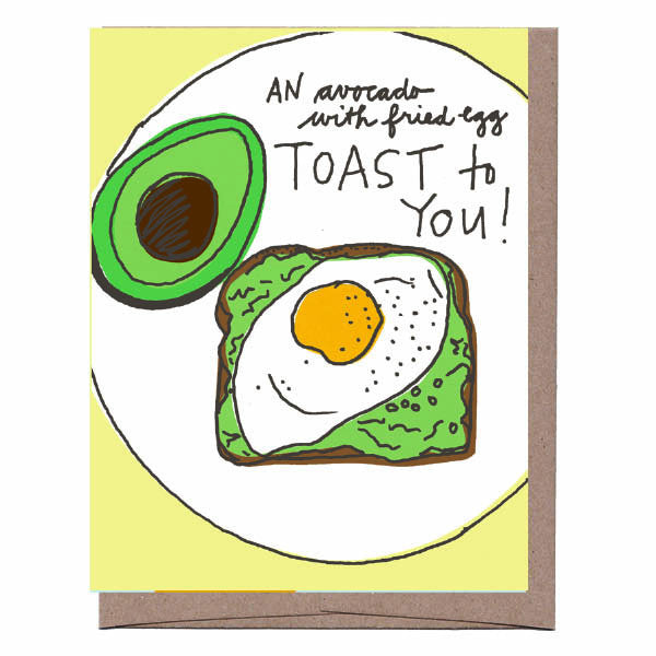 Avocado Toast Card