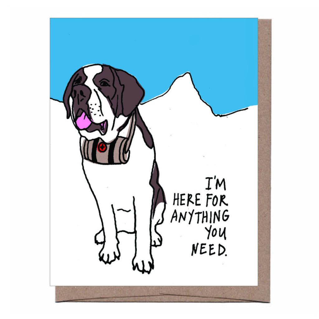 St. Bernard Card