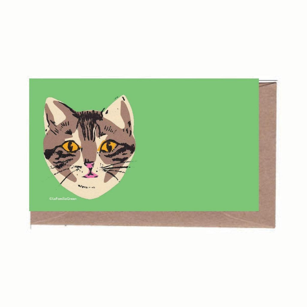 Green Cat Enclosure Note