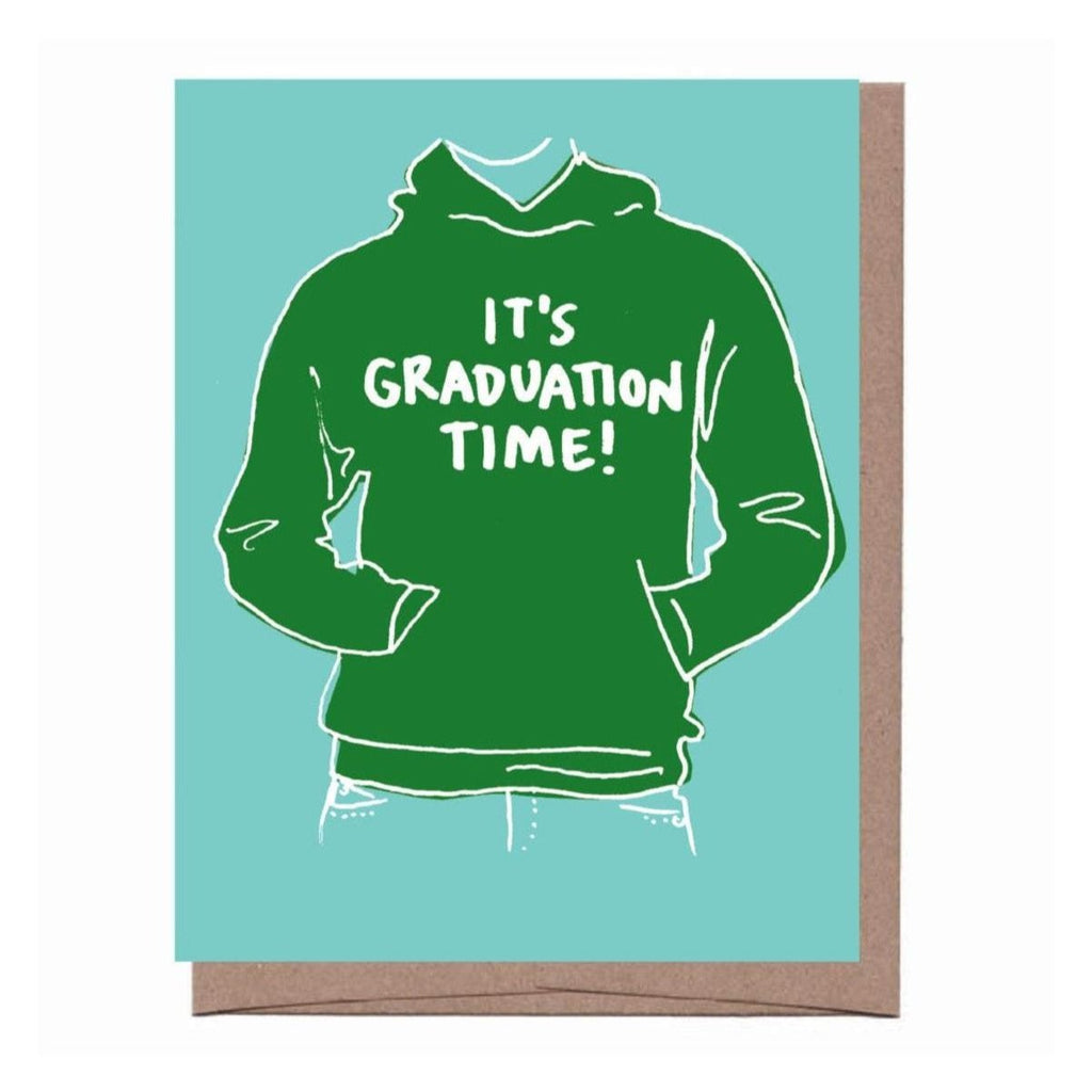 Hoodie Graduation Card