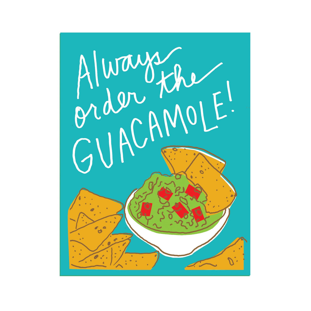 Guacamole Postcard 6pack