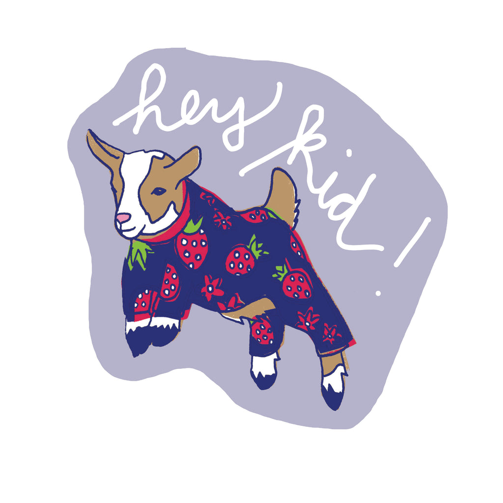 Hey Kid Sticker