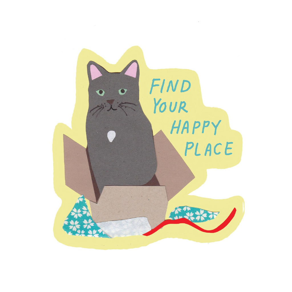 Happy Place Sticker
