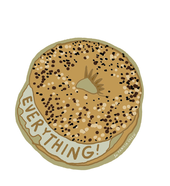 Everything Bagel Sticker