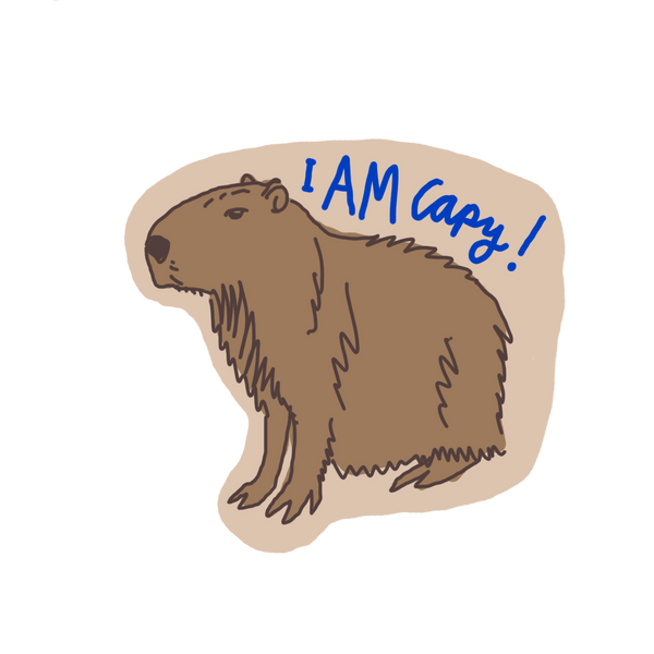 Capy Sticker