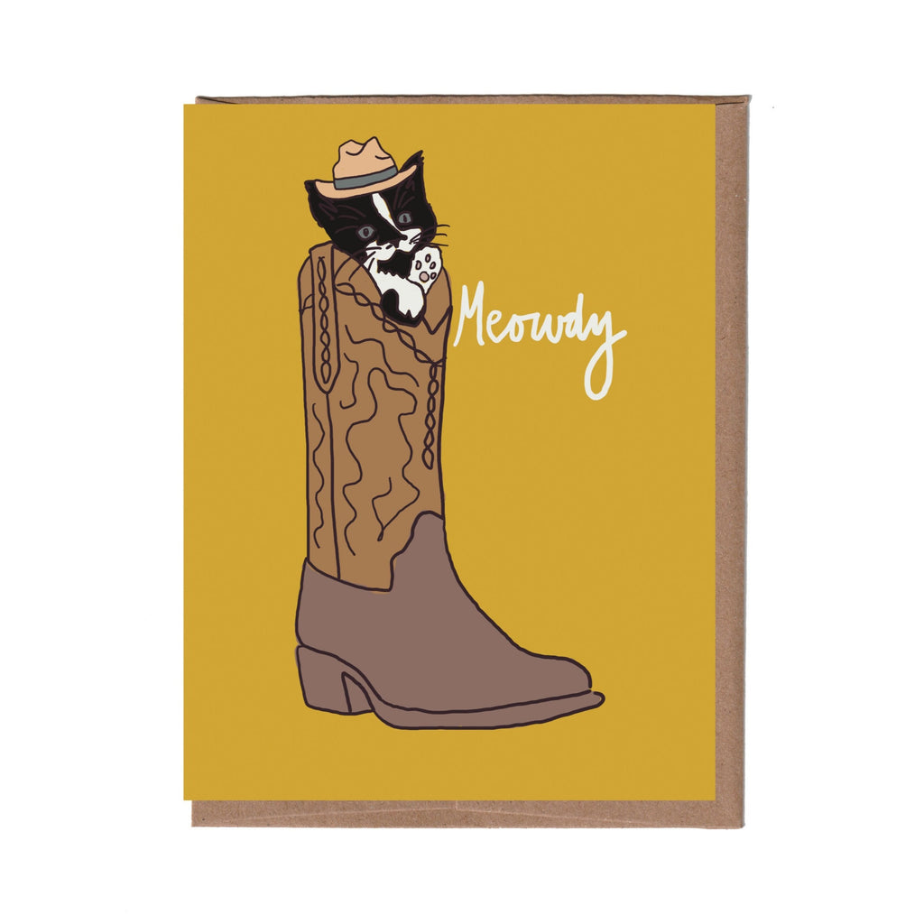 Meowdy Card