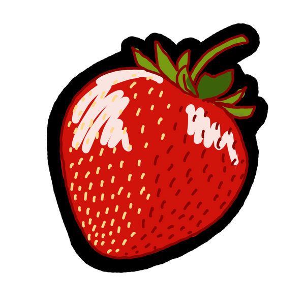 Strawberry Sticker
