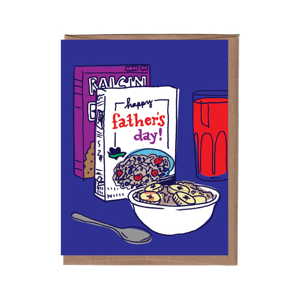 Scratch & Sniff Cereal Father's Day Card