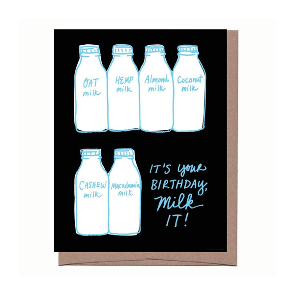 Milk It Birthday Card