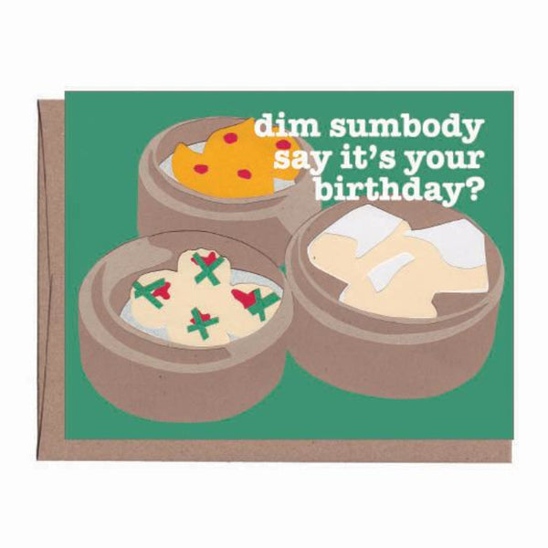 Dim Sum Birthday Card