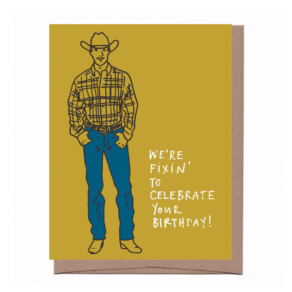 Fixin' Birthday Card