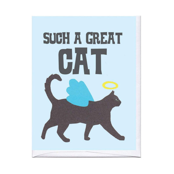 Angel Cat Card