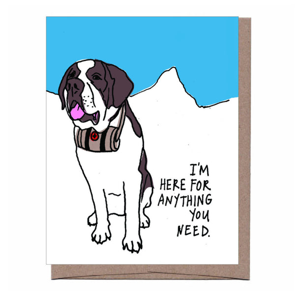 St. Bernard Card