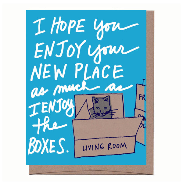 Buddy Boxes New Home Card