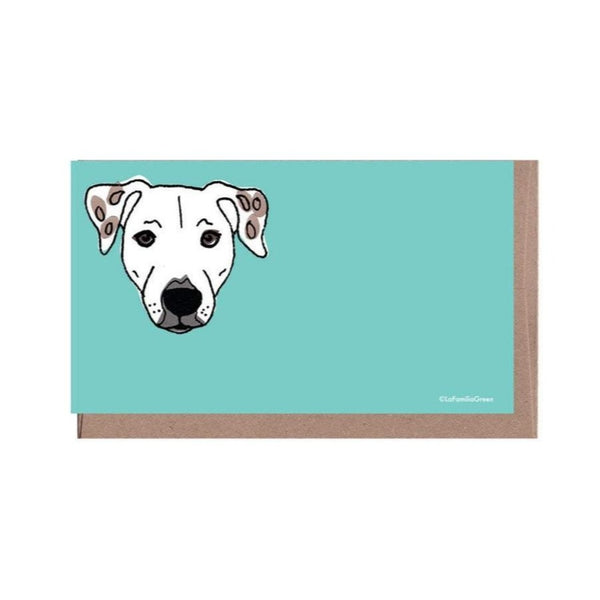 Dog Face Enclosure Note