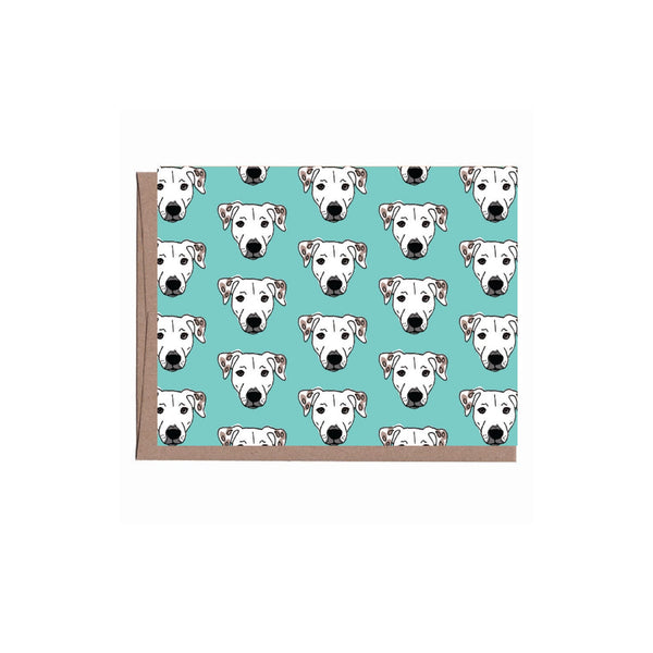 Blue Dog Note Card