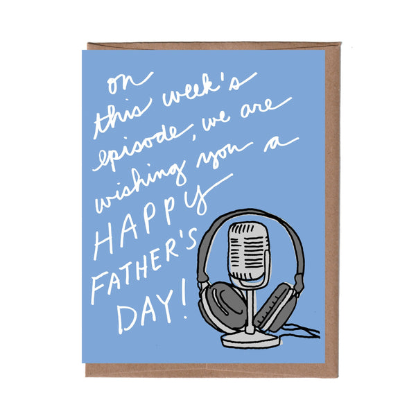 Podcast Father's Day Card