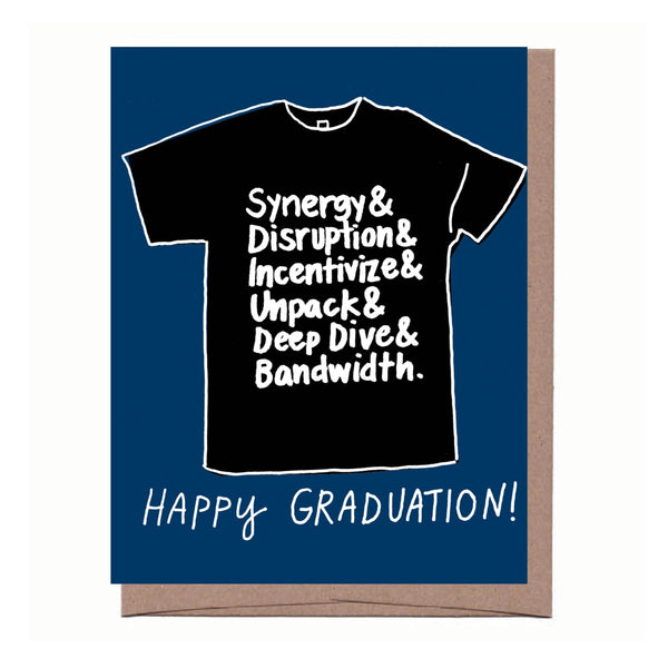 Graduation T-shirt Card