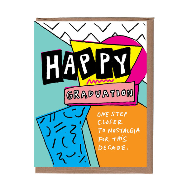 Nostalgia Graduation Card