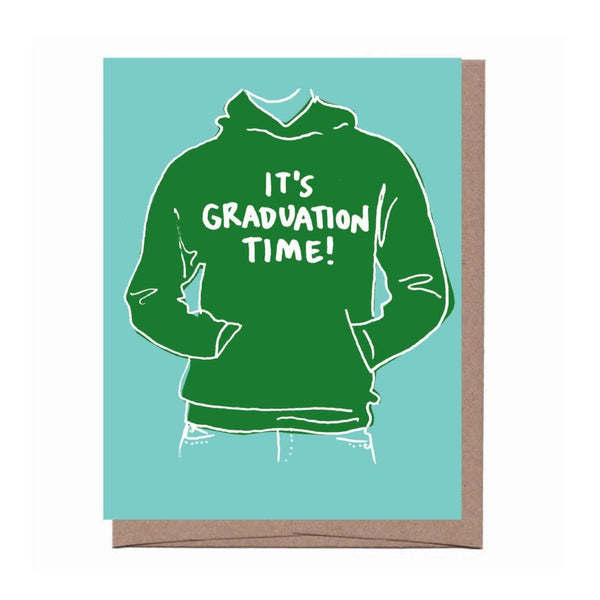 Hoodie Graduation Card