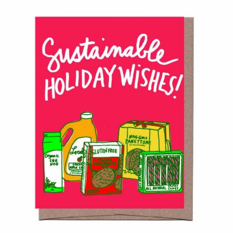 Sustainable Holiday Card