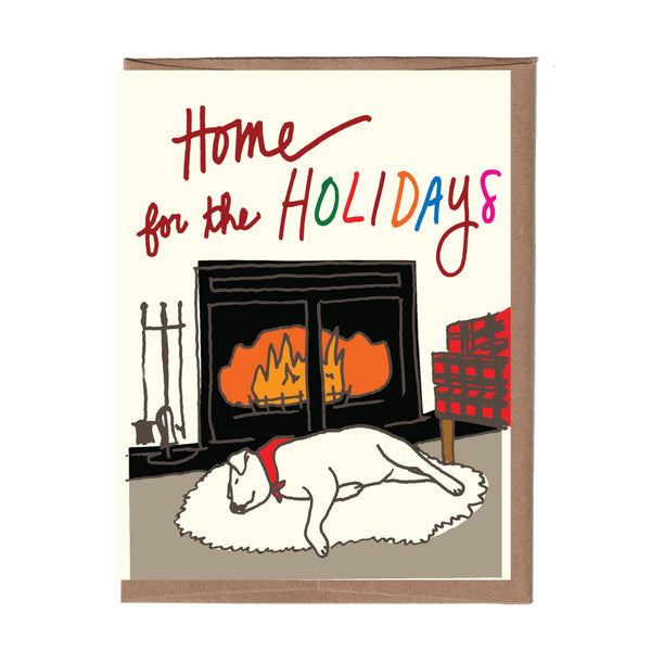 Stay Home Holiday Card