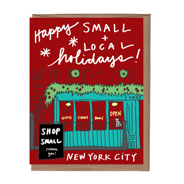 Small & Local Holiday Card