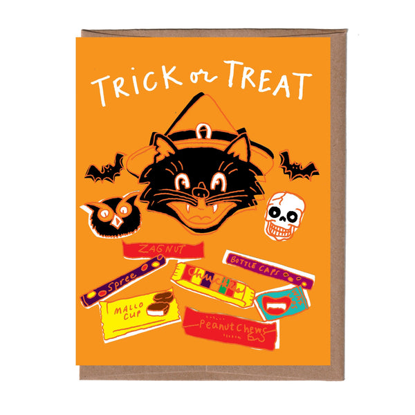 Retro Halloween Card
