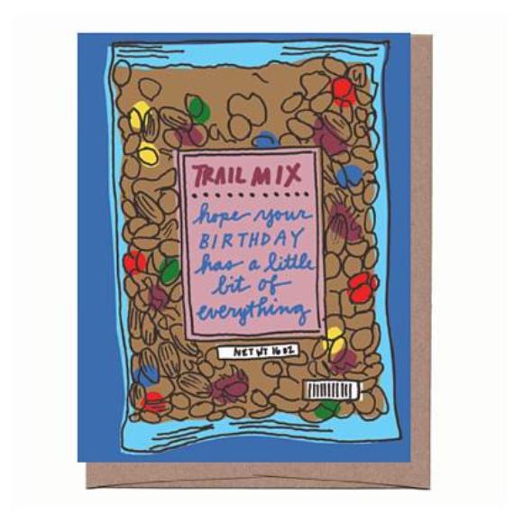 Trail Mix Birthday Card