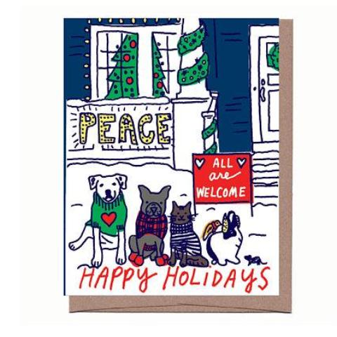 All Are Welcome Holiday Card