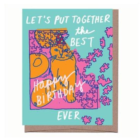 Birthday Puzzle Card
