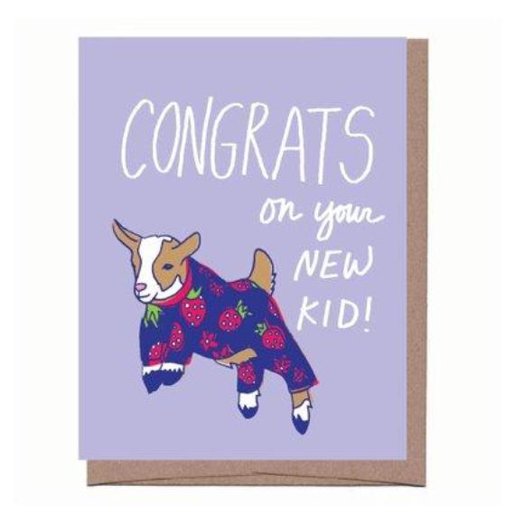 Baby Goat Card
