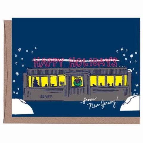 New Jersey Diner Holiday Card