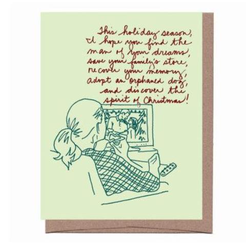 Holiday Movies Card