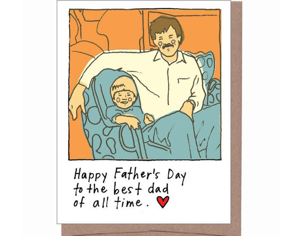 Best Dad Father's Day Card