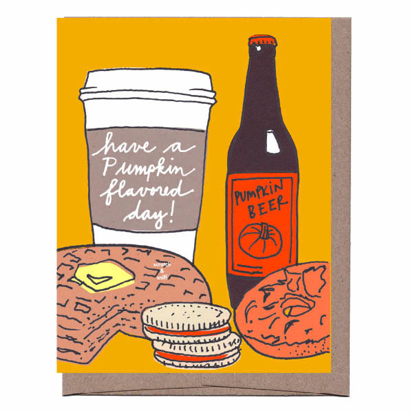 Scratch & Sniff Pumpkin Flavored Day Card