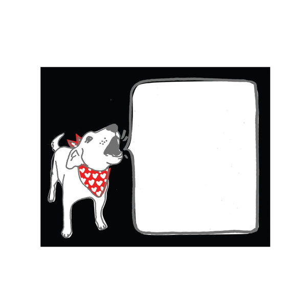 Barking Dog Postcard 6pack