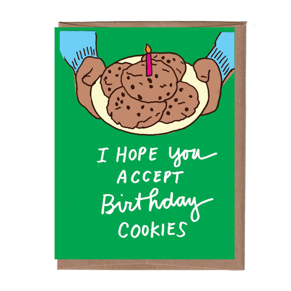 Scratch & Sniff Accept Cookies Birthday Card