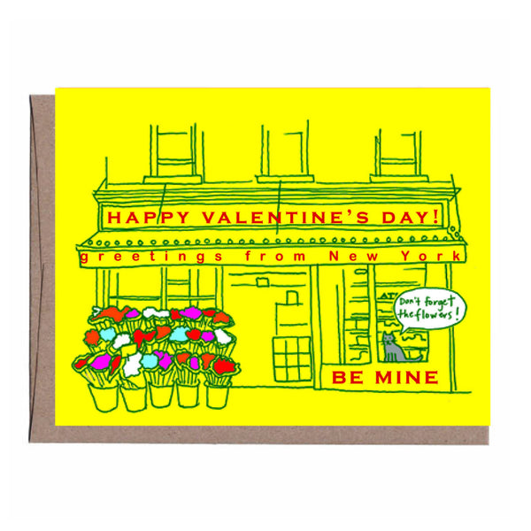 NYC Bodega Cat Valentine's Card