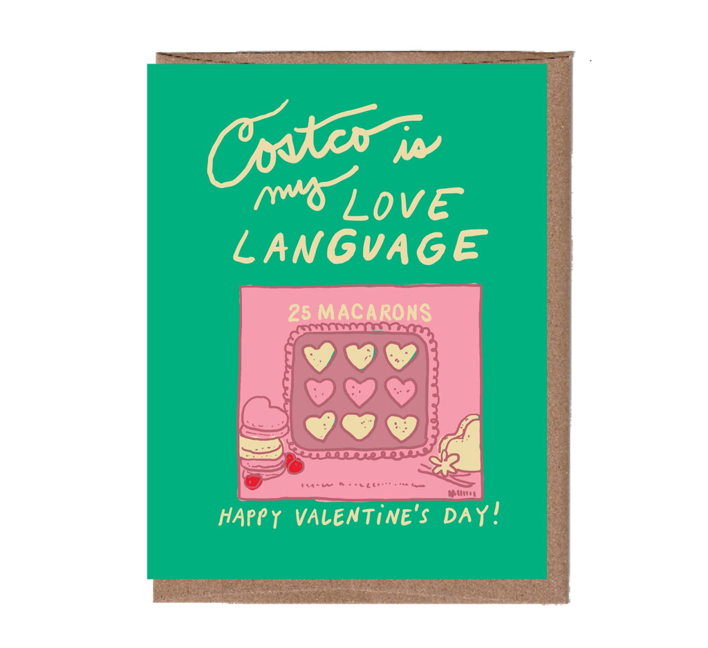 Scratch & Sniff Love Languages Costco Valentine Card